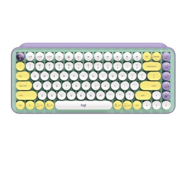 New Logitech Pop Keys Keyboard Wireless Keyboard Retro Mechanical Feel Keyboard - Picture 7 of 9